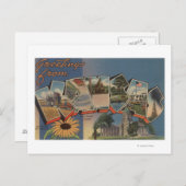 Kansas (Staatskapitaal/Bloem) Briefkaart (Voorkant / Achterkant)