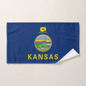 Kansas Staatsvlag Bad Handdoek (Handdoek)