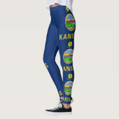 Kansas Staatsvlag Leggings (Links)