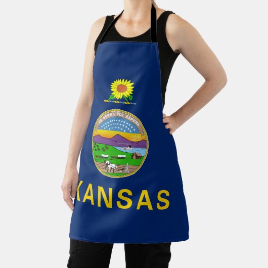 Kansas Staatsvlag Schort (Insitu)