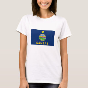 Kansas Staatsvlag T-shirt
