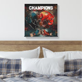 KANSAS-STAD CANVAS AFDRUK (Insitu (Slaapkamer))