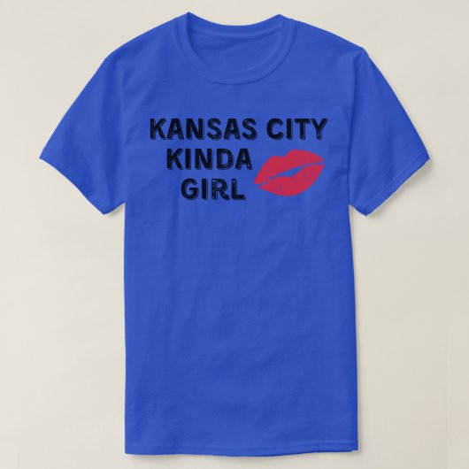 Kansas stad soort meisje t-shirt (Design voorkant)