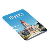 Kansas State Capitol USA -> Kansasaans parlementsg Magneet (Rechterzijde)