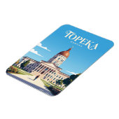 Kansas State Capitol USA -> Kansasaans parlementsg Magneet (Linkerzijde)