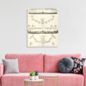 Kansas State Insane Asylums Canvas Afdruk (Insitu (Woonkamer))