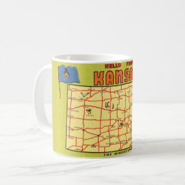 Kansas State Map Mok