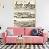 Kansas State Normal School Canvas Afdruk (Insitu (Woonkamer))