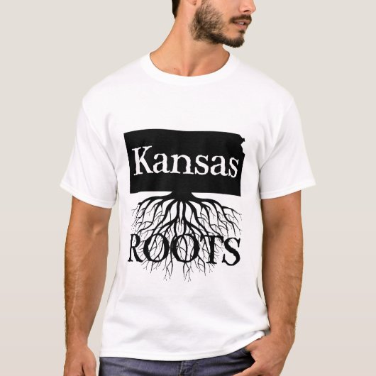 Kansas State Roots Women's of Mannen Shirt (Voorkant)