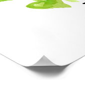 Kansas State Shape Meadowlark Sunflowers  Poster (Hoek)