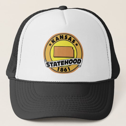 Kansas Statehood Trucker Pet (Voorkant)