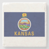 Kansas Stenen Onderzetter (Voorkant)