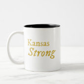Kansas Sterke Mok van tweetone koffie (Links)
