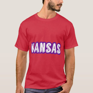Kansas Sticker Oversized T-shirt