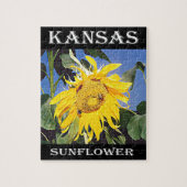 Kansas Sunflower Legpuzzel (Verticaal)