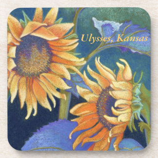 Kansas Sunflower Onderzetters