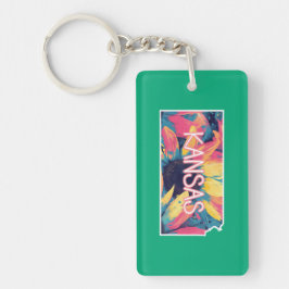 Kansas Sunflower Sleutelhanger
