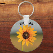 Kansas Sunflower Sleutelhanger (Voorkant)