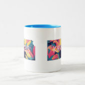 Kansas Sunflower Tweekleurige Koffiemok (Center)