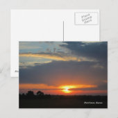 Kansas Sunrise Briefkaart (Voorkant / Achterkant)