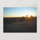 Kansas Sunset Briefkaart (Voorkant)