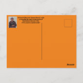 Kansas Sunset met Windmill silhouette Post Card. Briefkaart (Achterkant)