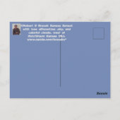 Kansas Sunset met wolken en bomen Post Kaart. Briefkaart (Achterkant)