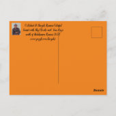 Kansas Sunset met wolken en zonnestralen Post Kaar Briefkaart (Achterkant)