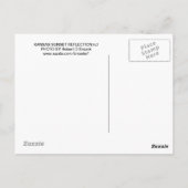 KANSAS SUNSET REFLECTION-Briefkaart Briefkaart (Achterkant)