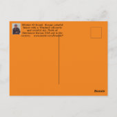 Kansas Sunset with Windmill silhouette Briefkaart (Achterkant)