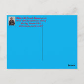 Kansas tarweveld met bomen Post Kaart (Achterkant)