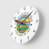 Kansas-teken Ronde Klok (Hoek)