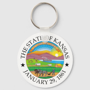 Kansas-teken Sleutelhanger