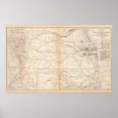 Kansas, Texas, Indische Territorium Poster (Voorkant)