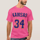 Kansas The 34th State T-shirt (Voorkant)
