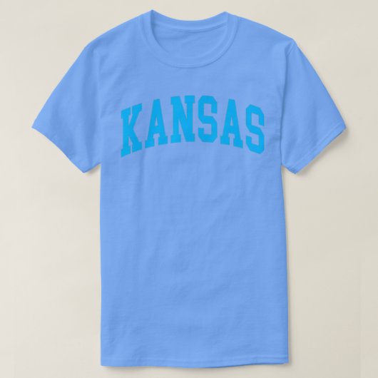 Kansas Throwback Design Classic 1 T-shirt (Design voorkant)