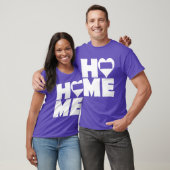 Kansas Thuis Hart Staat T-Shirt (Unisex)
