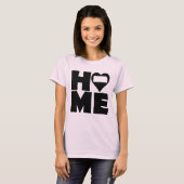 Kansas Thuis Hart Staat T-Shirts (Voorkant volledig)