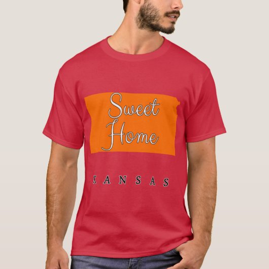 Kansas Thuis Kansas T-shirt (Voorkant)