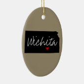 Kansas Town Keramisch Ornament (Rechts)