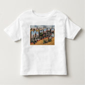 Kansas (Tractor- en Hay Bailer Scene) Kinder Shirts (Voorkant)