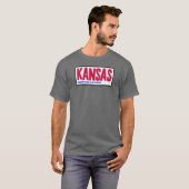 Kansas Trots op Jayhawk te zijn T-shirt (Voorkant volledig)