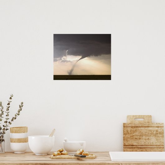 Kansas Twister Poster (Keuken)