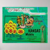 Kansas USA Poster (Voorkant)
