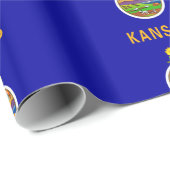 Kansas vlag cadeaupapier (Rol Hoek)