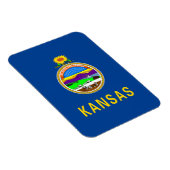 Kansas vlag magneet (Rechterzijde)