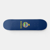 Kansas vlag persoonlijk skateboard (Horizontaal)