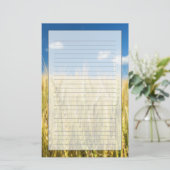 Kansas Wheat Briefpapier (Staand voorkant)