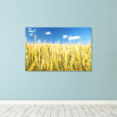 Kansas Wheat Canvas Afdruk (Insitu (Houten vloer))