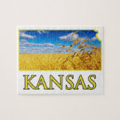Kansas Wheat Field Legpuzzel (Horizontaal)
